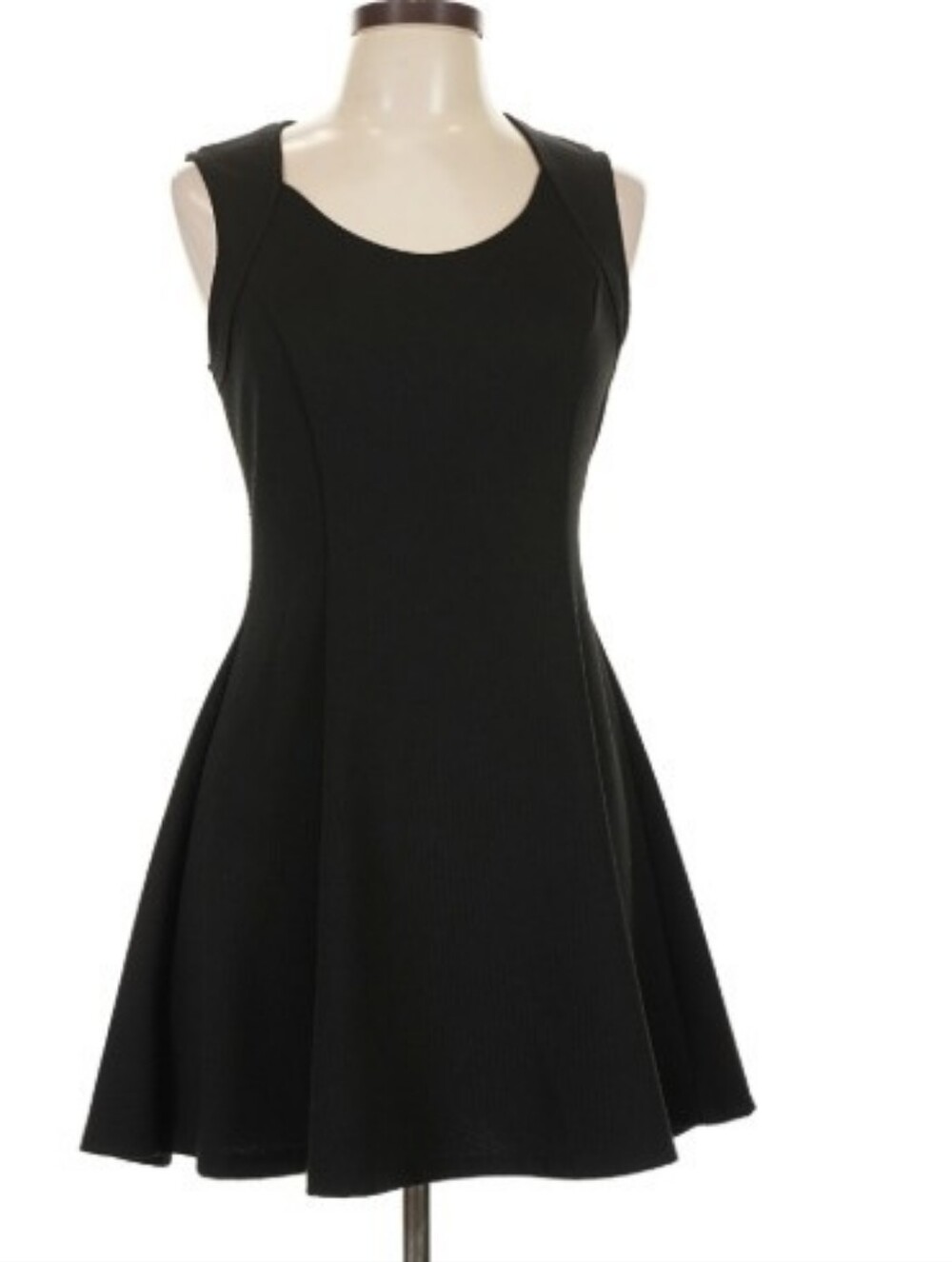 Forever 21 Black Scoop neck  Sleevless Dress- Size S